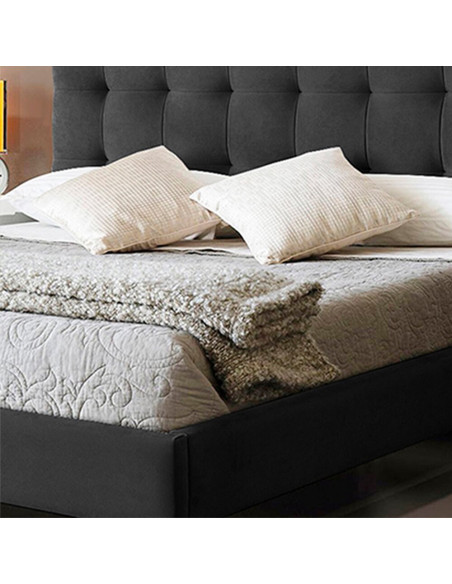 Combo cama cabecero King luxury.