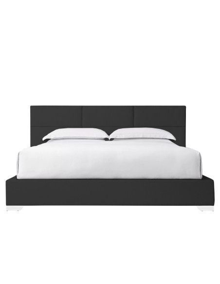 Combo Cama Delhi Semidoble + Colchón Semiortopedico Con 1 Pillow Top.