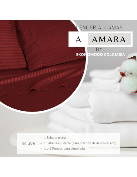 Sabanas Hoteleras Luxury 300 Hilos QUEEN (1,60X1,90)