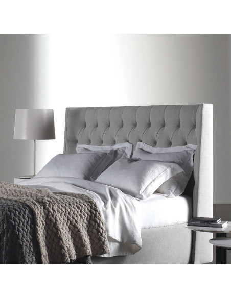 Cabecero Cama Queen Marfil.