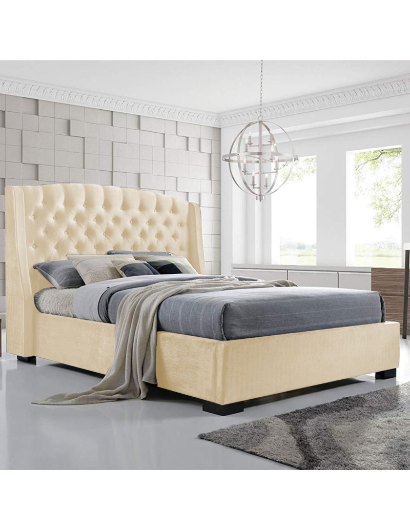 Colchón Con Base Cama King + Espaldar...