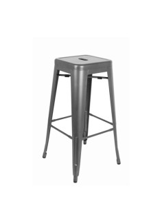 Silla De Bar True gris