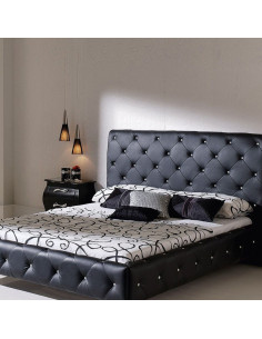 Cabecero Cama 140 Zafiro Negro