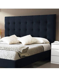 Combo Cama Cabecero Negro... 2