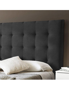 Combo Cama Cabecero Gris... 2