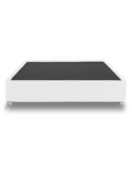 Combo Mousai Cama Doble + Colchon 1 Pillow 26 Cm + Cabecero Blanco Gratis Sabanas 300 Hilos