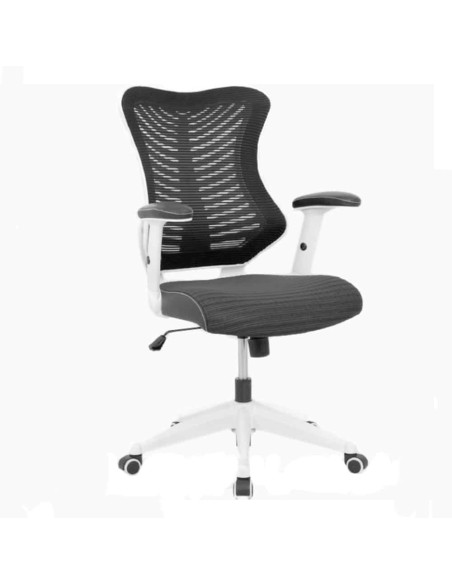 Silla De Oficina Baltimore Gerente Blanca