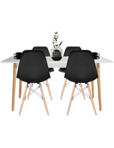 Mesa comedor white 4...