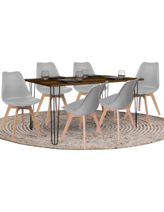 Mesa De Comedor Artek + 6...