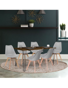 Mesa De Comedor Artek + 6... 2