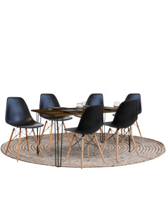 Mesa De Comedor Artek + 6...