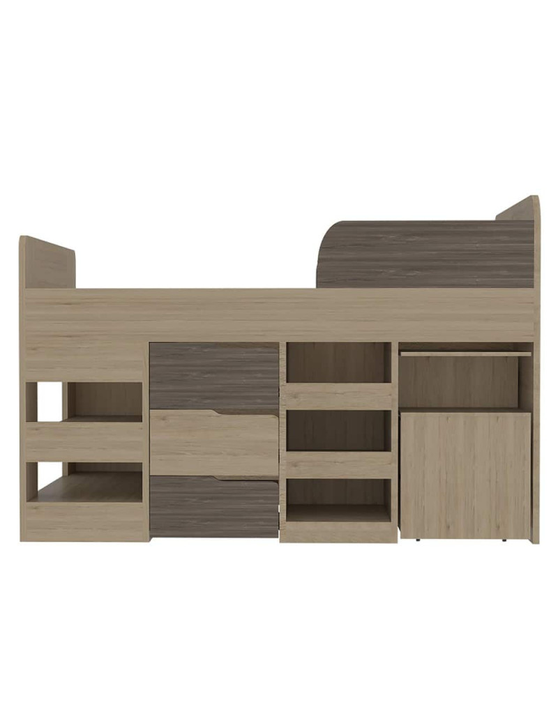 Cama Funcional Dompli Con Escritorio