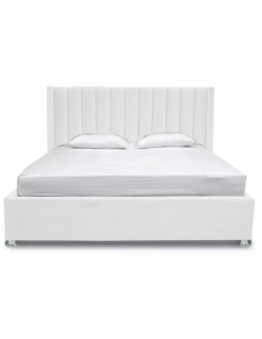 Combo Cama Cabecero Puff...