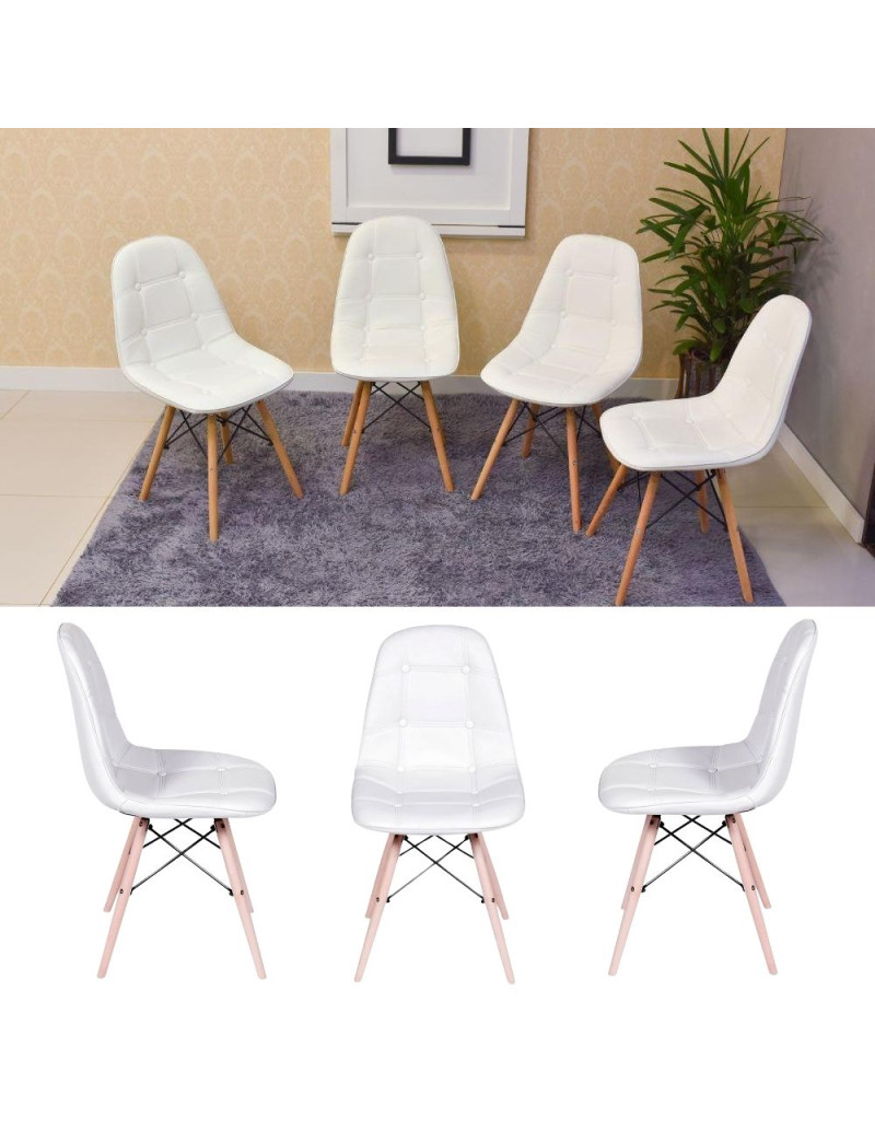 COMEDOR PREMIUM KANO + 4 SILLAS EAMES...