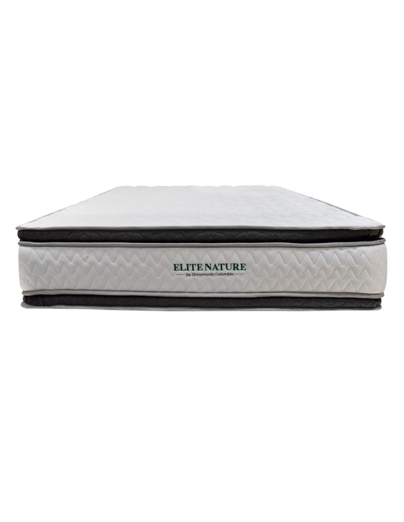 Colchón Con Base Cama King + Espaldar...